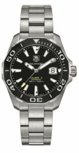 TAG Heuer Aquaracer 300M Calibre 5 41 Stainless Steel / Black / Bracelet WAY211A.BA0928