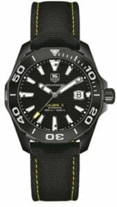 TAG Heuer Aquaracer 300M Calibre 5 41 Titanium PVD / Black / Nylon WAY218A.FC6362
