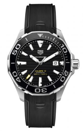 TAG Heuer Aquaracer 300M Calibre 5 43 Stainless Steel / Black / Rubber WAY201A.FT6069