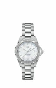 TAG Heuer Aquaracer 300M Calibre 9 Automatic 32 Stainless Steel / MOP - Diamond / Bracelet WBD2313.BA0740