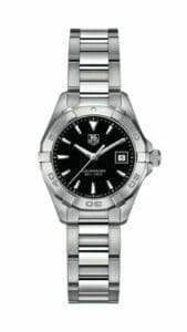 TAG Heuer Aquaracer 300M Quartz 27 Stainless Steel / Black / Bracelet WAY1410.BA0920