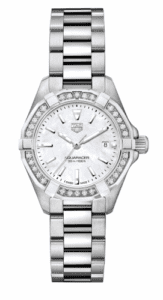 TAG Heuer Aquaracer 300M Quartz 27 Stainless Steel / Diamond / MOP / Bracelet WBD1413.BA0741
