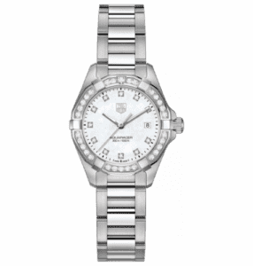 TAG Heuer Aquaracer 300M Quartz 27 Stainless Steel / Diamond / MOP - Diamond / Bracelet WAY1414.BA0920