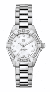 TAG Heuer Aquaracer 300M Quartz 27 Stainless Steel / Diamond / MOP - Diamond / Bracelet WBD1415.BA0741