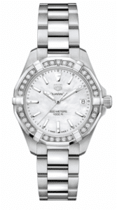 TAG Heuer Aquaracer 300M Quartz 32 Stainless Steel / Diamond / MOP / Bracelet WBD1313.BA0740