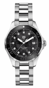 TAG Heuer Aquaracer 300M Quartz 35 Stainless Steel / Black MOP - Diamond / Bracelet WAY131M.BA0748