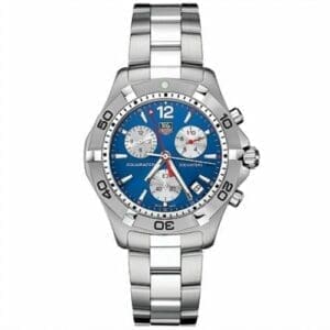 TAG Heuer Aquaracer 300M Quartz Chronograph 41 Stainless Steel / Blue / Bracelet CAF1112.BA0803