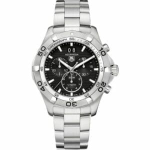 TAG Heuer Aquaracer 300M Quartz Chronograph 43 Stainless Steel / Black / Bracelet CAF101E.BA0821