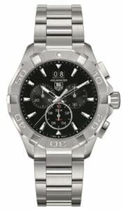 TAG Heuer Aquaracer 300M Quartz Chronograph 43 Stainless Steel / Black / Bracelet CAY1110.BA0925