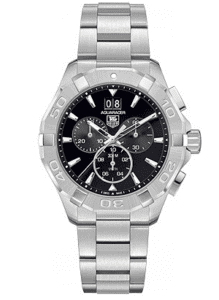 TAG Heuer Aquaracer 300M Quartz Chronograph 43 Stainless Steel / Black / Bracelet CAY1110.BA0927