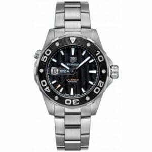 TAG Heuer Aquaracer 500M Calibre 5 43 Stainless Steel / Black / Bracelet WAJ2110.BA0870