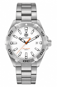 TAG Heuer Aquaracer Quartz 300M 41 Stainless Steel / White / Bracelet WBD1111.BA0928