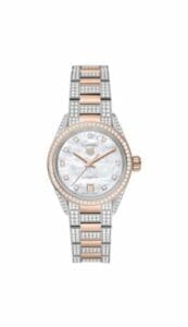 TAG Heuer Carrera Automatic 29 Stainless Steel - Rose Gold - Diamond / MOP / Bracelet WBN2451.BD0567
