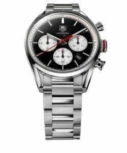 TAG Heuer Carrera CH80 Stainless Steel / Black / Bracelet CBA2110.BA0723