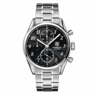 TAG Heuer Carrera Calibre 16 41 Heritage Stainless Steel / Black / Bracelet CAS2110.BA0730