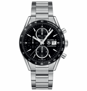 TAG Heuer Carrera Calibre 16 41 Stainless Steel / Black / Bracelet CV201AJ.BA0727