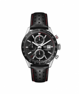 TAG Heuer Carrera Calibre 16 41 Stainless Steel / Black / Calf CBM2110.FC6454