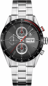 TAG Heuer Carrera Calibre 16 Day Date 43 Stainless Steel / Grey / Monaco Grand Prix CV2A1M.BA0796