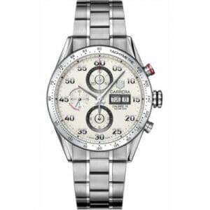 TAG Heuer Carrera Calibre 16 Day Date 43 Stainless Steel / Silver / Bracelet CV2A11.BA0796