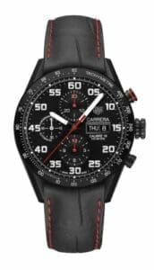TAG Heuer Carrera Calibre 16 Day-Date 43 Titanium PVD / Black / Alligator CV2A83.FC6393