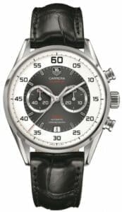 TAG Heuer Carrera Calibre 36 Flyback Stainless Steel / Grey / Alligator CAR2B11.FC6235