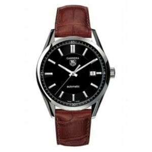 TAG Heuer Carrera Calibre 5 39 Stainless Steel / Black / Alligator WV211B.FC6181