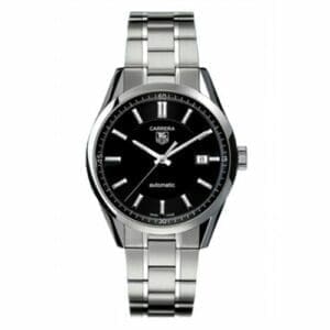 TAG Heuer Carrera Calibre 5 39 Stainless Steel / Black / Bracelet WV211B.BA0787