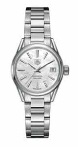 TAG Heuer Carrera Calibre 9 28 Stainless Steel / MOP / Bracelet WAR2411.BA0770