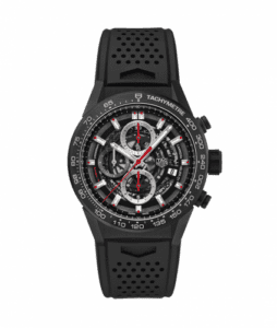 TAG Heuer Carrera Calibre Heuer 01 43 Black Ceramic / Stainless Steel / Rubber CAR2090.FT6088