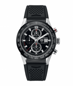 TAG Heuer Carrera Calibre Heuer 01 43 Stainless Steel / Black / Rubber CAR201Z.FT6046