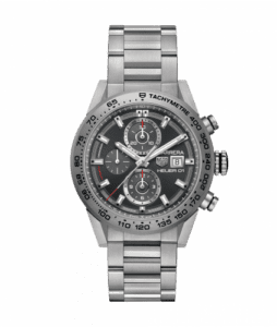 TAG Heuer Carrera Calibre Heuer 01 43 Titanium / Grey / Bracelet CAR208Z.BF0719