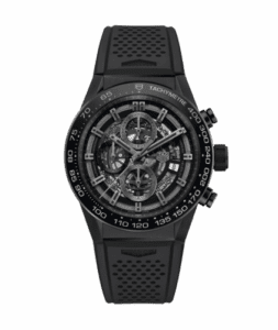 TAG Heuer Carrera Calibre Heuer 01 45 Ceramic / Skeleton / Rubber CAR2A90.FT6071
