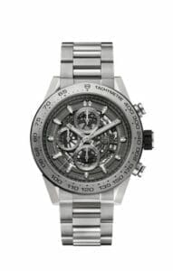 TAG Heuer Carrera Calibre Heuer 01 45 Titanium / Grey Phantom / Bracelet CAR2A8A.BF0707