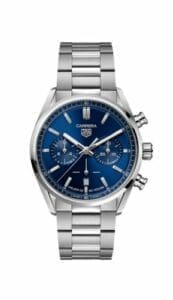 TAG Heuer Carrera Calibre Heuer 02 42 Stainless Steel / Blue / Bracelet CBN2011.BA0642