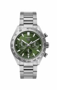 TAG Heuer Carrera Calibre Heuer 02 44 Stainless Steel / Green CBN2A10.BA0643