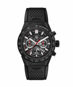TAG Heuer Carrera Calibre Heuer 02 45 Black Ceramic / Skeleton / Rubber CBG2A90.FT6173