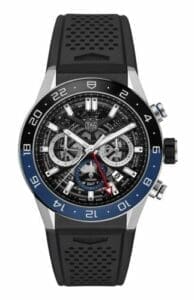 TAG Heuer Carrera Calibre Heuer 02 GMT Stainless Steel / Skeleton / Rubber CBG2A1ZFT6157