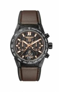 TAG Heuer Carrera Calibre Heuer 02T 45 Chronograph Tourbillon Aston Martin CAR5A8E.FT6181