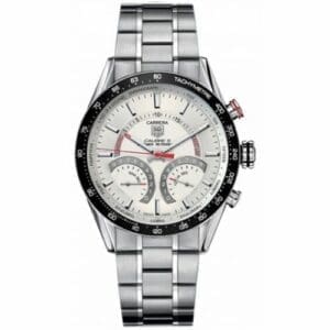 TAG Heuer Carrera Calibre S Laptimer 43 Stainless Steel / Silver / Bracelet CV7A11.BA0795