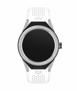 TAG Heuer Carrera Connected Modular 45 Titanium / Diamond Lugs / Diamond / White Rubber SBF8A8011.61FT6103