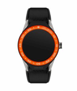 TAG Heuer Carrera Connected Modular 45 Titanium / Orange Aluminum / Black Calf SBF8A8016.11FT6079