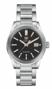TAG Heuer Carrera Quartz 36 Stainless Steel / Black / Bracelet WBG1311.BA0758