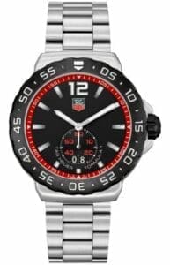 TAG Heuer Formula 1 Big Date 42 Stainless Steel / Black / Bracelet WAU1114.BA0858