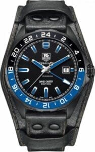 TAG Heuer Formula 1 Calibre 7 GMT 41 Titanium PVD / David Guetta / Bund WAZ201A.FC8195