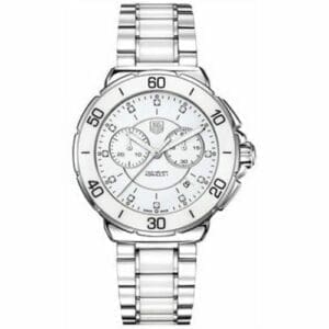 TAG Heuer Formula 1 Chronograph Quartz 41 Stainless Steel / White / Bracelet CAH1211.BA0863