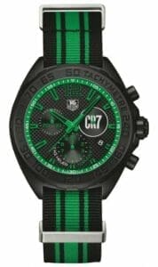 TAG Heuer Formula 1 Chronograph Quartz 42 PVD / CR7 Christiano Ronaldo / NATO CAZ1113.FC8189