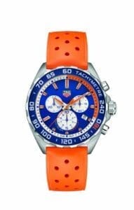 TAG Heuer Formula 1 Chronograph Quartz 43 Stainless Steel / Max Verstappen 2016 / Rubber CAZ101B.FT8028