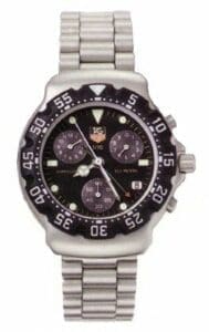TAG Heuer Formula 1 Chronograph Quartz Stainless Steel / Black / Bracelet CA1211.BA0493