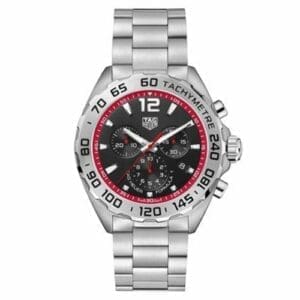 TAG Heuer Formula 1 Chronograph Quartz Stainless Steel / Racing Red / Bracelet CAZ101Y.BA0842