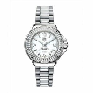 TAG Heuer Formula 1 Quartz 37 Stainless Steel / Diamond / White / Bracelet WAC1215.BA0852